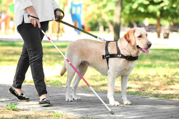 dresseur chien guide aveugles